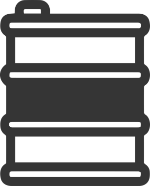 Yağ simgesi vektör resmi illüstrasyonu