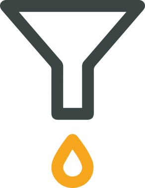 Yağ simgesi vektör resmi illüstrasyonu