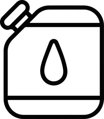 Yağ simgesi vektör resmi illüstrasyonu