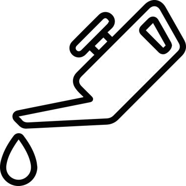 Yağ simgesi vektör resmi illüstrasyonu