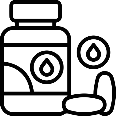 Yağ simgesi vektör resmi illüstrasyonu