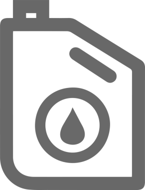 Yağ simgesi vektör resmi illüstrasyonu