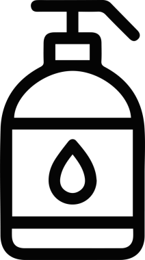 Yağ simgesi vektör resmi illüstrasyonu