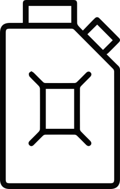 Yağ simgesi vektör resmi illüstrasyonu