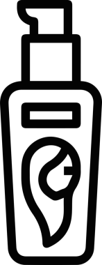 Yağ simgesi vektör resmi illüstrasyonu