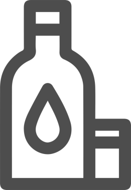 Yağ simgesi vektör resmi illüstrasyonu