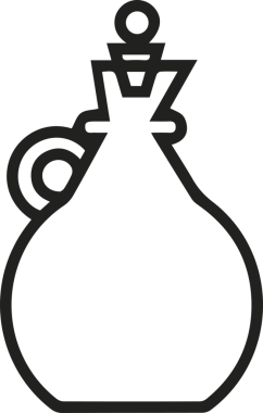 Yağ simgesi vektör resmi illüstrasyonu