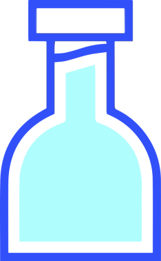 Yağ simgesi vektör resmi illüstrasyonu