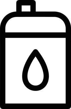 Yağ simgesi vektör resmi illüstrasyonu