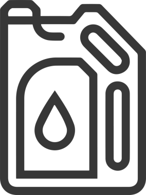 Endüstriyel Simgeler Logo Grafikleri için Yüksek Kaliteli Yağ Simgesi Sembol Vektör ResmiComment