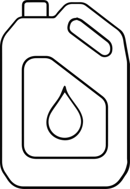 Endüstriyel Simgeler Logo Grafikleri için Yüksek Kaliteli Yağ Simgesi Sembol Vektör ResmiComment