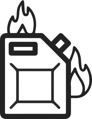 Endüstriyel Simgeler Logo Grafikleri için Yüksek Kaliteli Yağ Simgesi Sembol Vektör ResmiComment