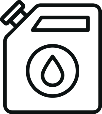 Endüstriyel Simgeler Logo Grafikleri için Yüksek Kaliteli Yağ Simgesi Sembol Vektör ResmiComment