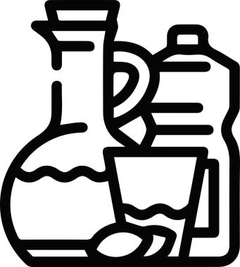 Endüstriyel Simgeler Logo Grafikleri için Yüksek Kaliteli Yağ Simgesi Sembol Vektör ResmiComment