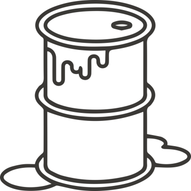 Endüstriyel Simgeler Logo Grafikleri için Yüksek Kaliteli Yağ Simgesi Sembol Vektör ResmiComment