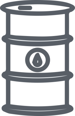 Endüstriyel Simgeler Logo Grafikleri için Yüksek Kaliteli Yağ Simgesi Sembol Vektör ResmiComment