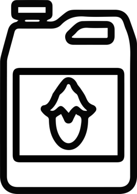 Endüstriyel Simgeler Logo Grafikleri için Yüksek Kaliteli Yağ Simgesi Sembol Vektör ResmiComment