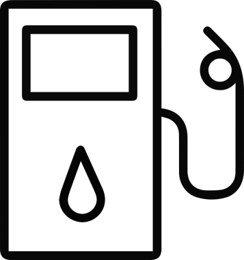 Yağ simgesi vektör resmi illüstrasyonu