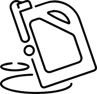 Yağ simgesi vektör resmi illüstrasyonu