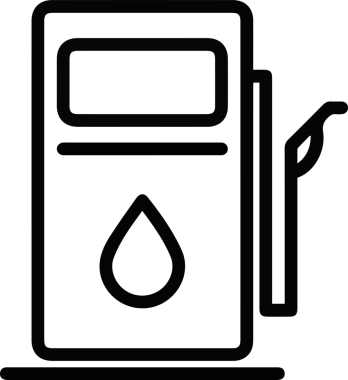 Yağ simgesi vektör resmi illüstrasyonu