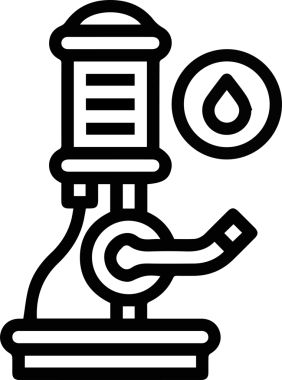 Yağ simgesi vektör resmi illüstrasyonu