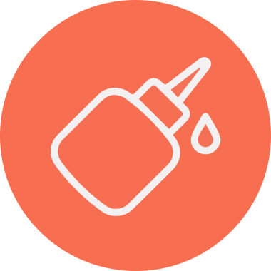 Yağ simgesi vektör resmi illüstrasyonu