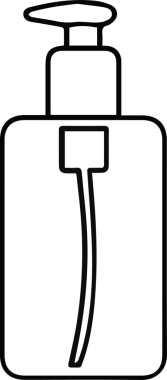 Yağ simgesi vektör resmi illüstrasyonu