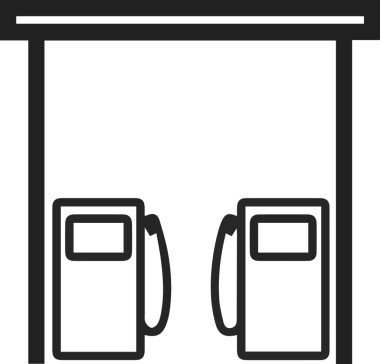 Yağ simgesi vektör resmi illüstrasyonu