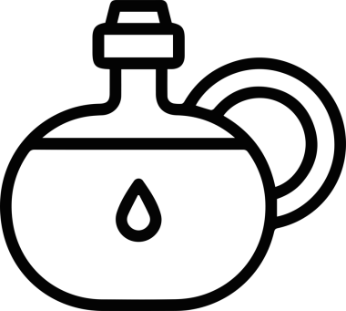 Yağ simgesi vektör resmi illüstrasyonu