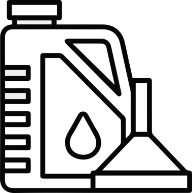 Yağ simgesi vektör resmi illüstrasyonu