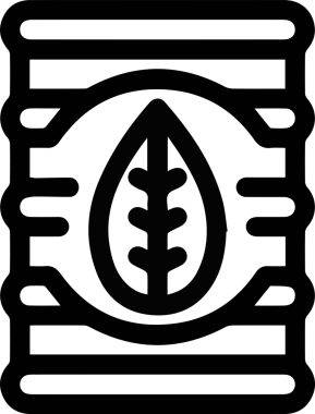 Yağ simgesi vektör resmi illüstrasyonu