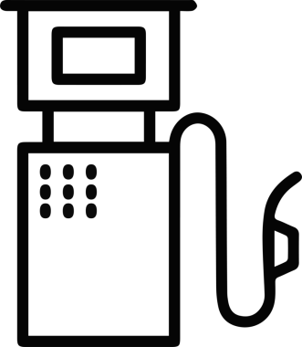 Yağ simgesi vektör resmi illüstrasyonu