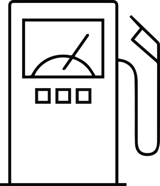 Yağ simgesi vektör resmi illüstrasyonu