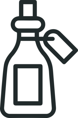 Yağ simgesi vektör resmi illüstrasyonu