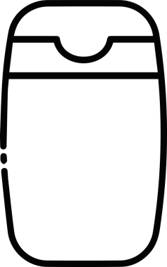 Yağ simgesi vektör resmi illüstrasyonu