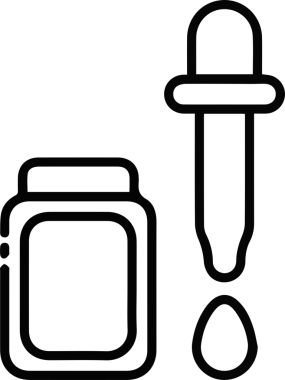 Yağ simgesi vektör resmi illüstrasyonu