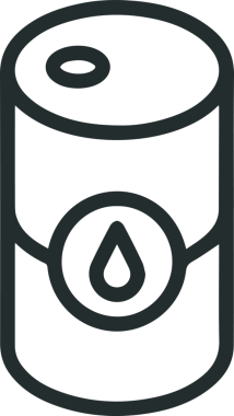 Yağ simgesi vektör resmi illüstrasyonu