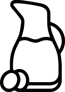 Yağ simgesi vektör resmi illüstrasyonu