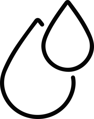 Yağ simgesi vektör resmi illüstrasyonu