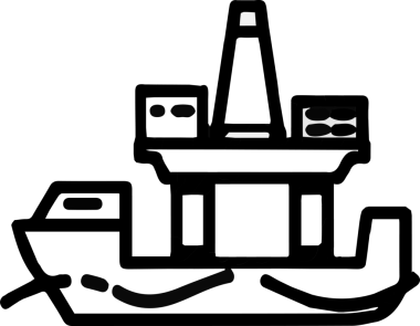Yağ simgesi vektör resmi illüstrasyonu