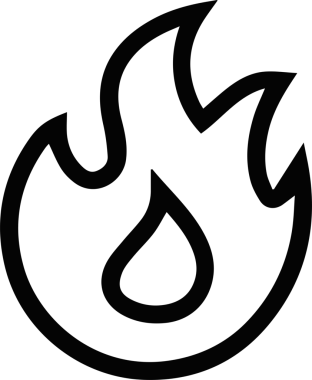 Yağ simgesi vektör resmi illüstrasyonu