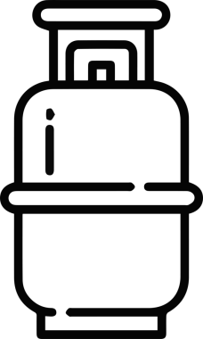 Yağ simgesi vektör resmi illüstrasyonu