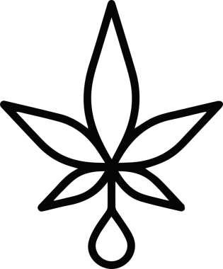 Yağ simgesi vektör resmi illüstrasyonu