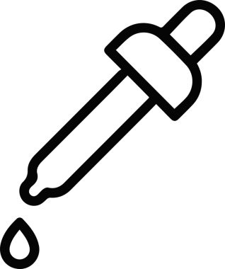 Yağ simgesi vektör resmi illüstrasyonu