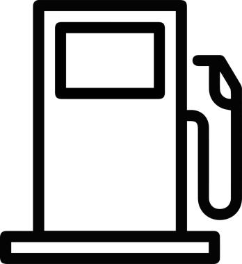 Yağ simgesi vektör resmi illüstrasyonu