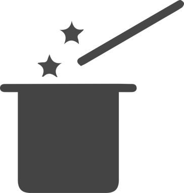 Şapka simgesi vektör çizimi