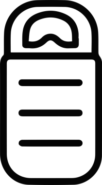 Dağ simgesi vektör resim çizimi