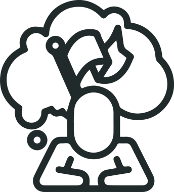 Dağ simgesi vektör resim çizimi