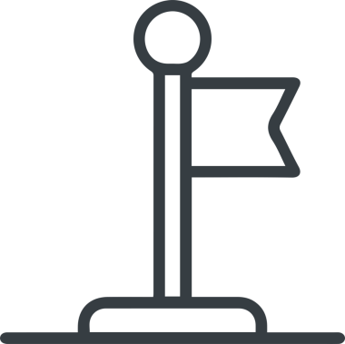 Dağ simgesi vektör resim çizimi