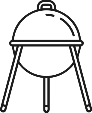 Dağ simgesi vektör resim çizimi